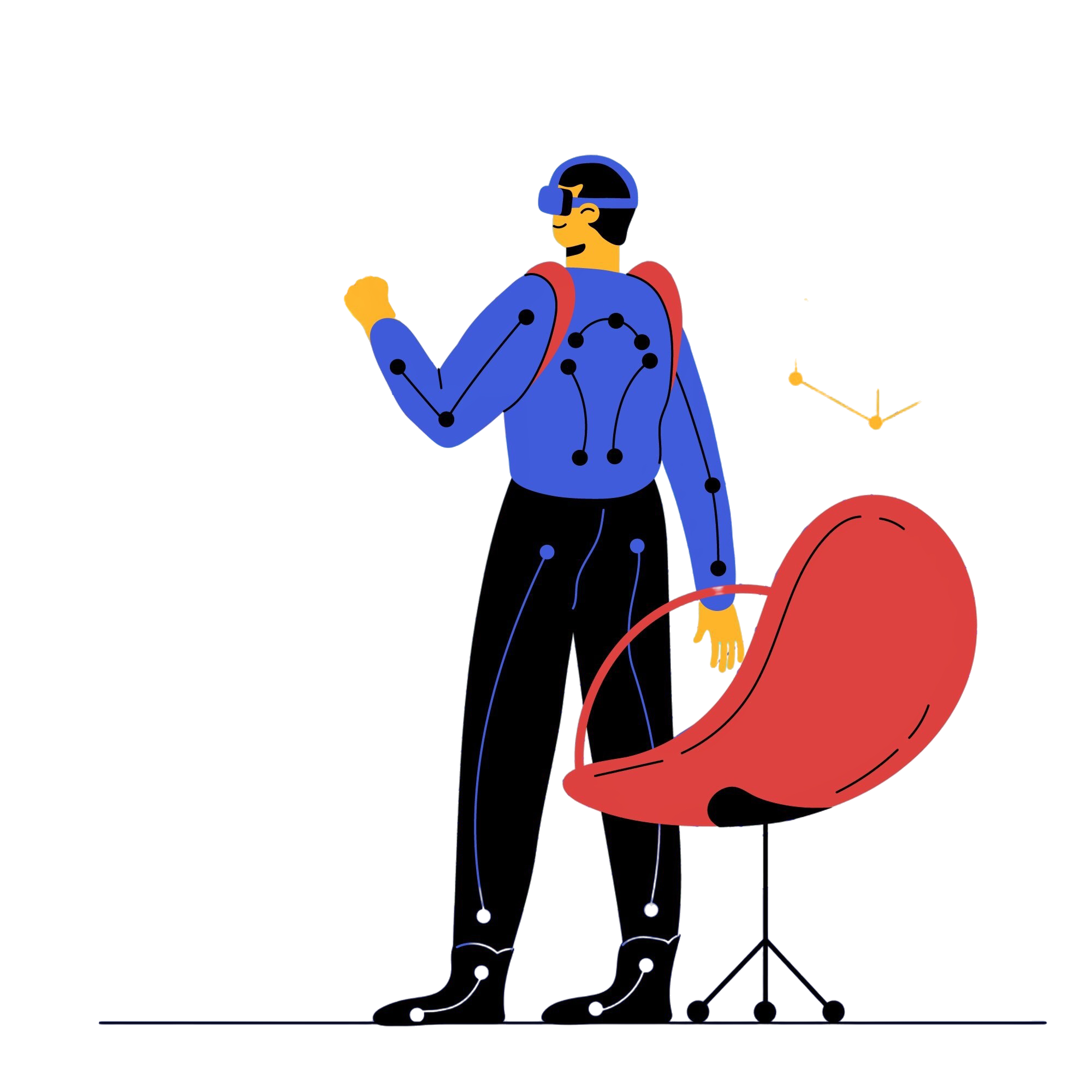 hand-drawn-flat-design-metaverse-background